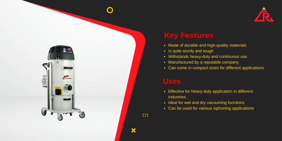 Delfin Industrial Vacuum Cleaner