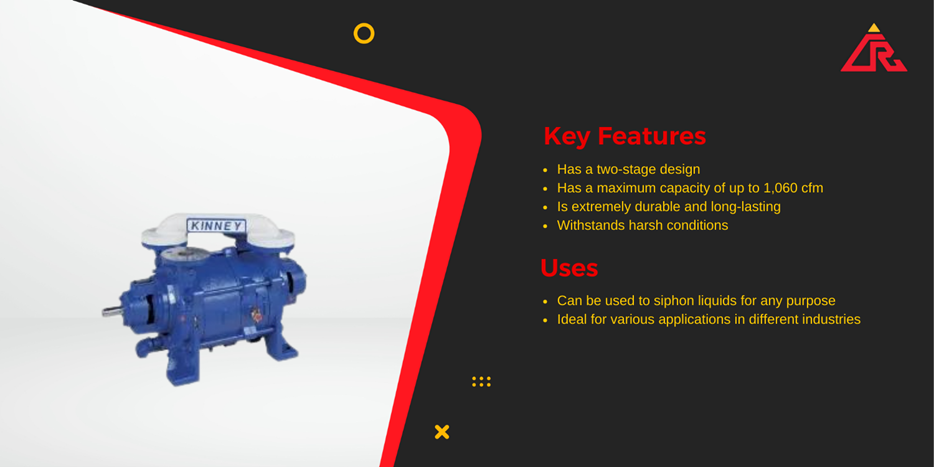 Kinney Liquid Ring Vacuum Pump