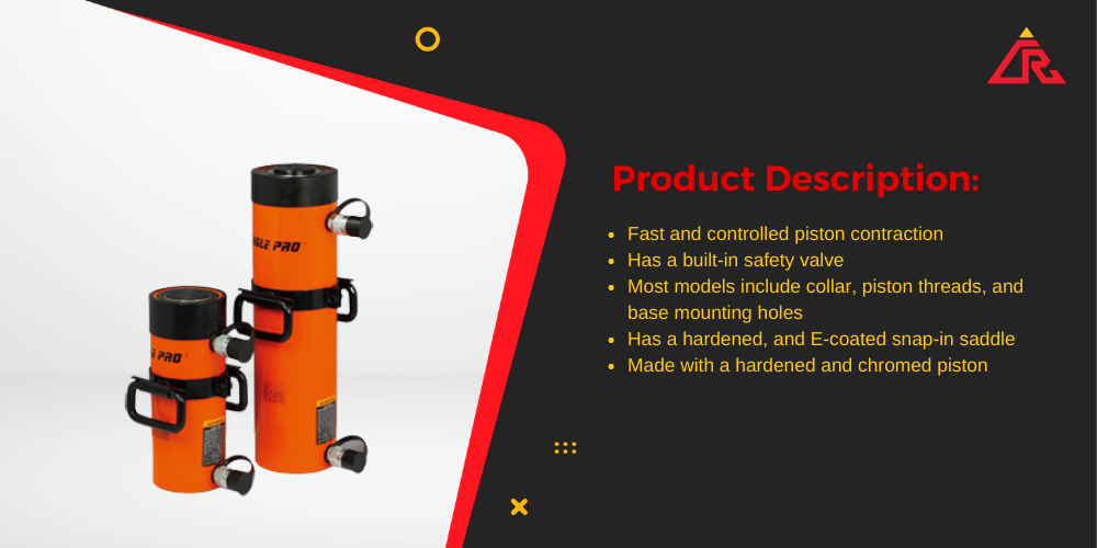 Eagle Pro Hydraulic Tool ED Series – Double Acting, General Purpose from Compresstech