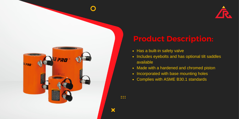 Eagle Pro Hydraulic Tool EDXSeries – Double Acting, High Tonnage from Compresstech