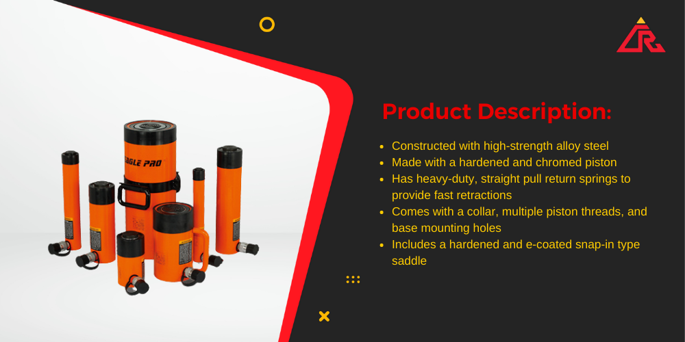 Eagle Pro Hydraulic Tool ES Series – Single Acting, General Purpose from Compresstech