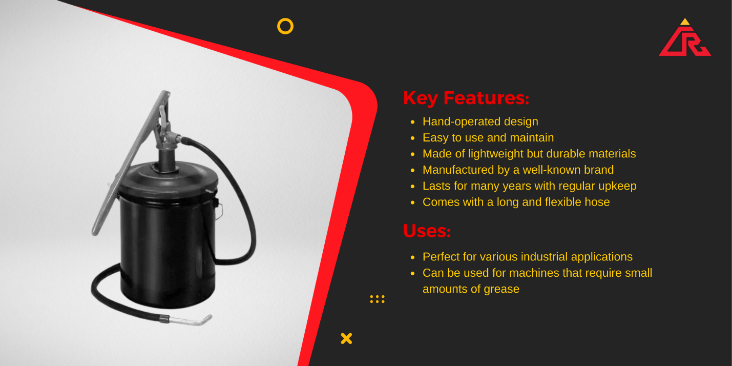 Manual Grease Pump from Compresstech