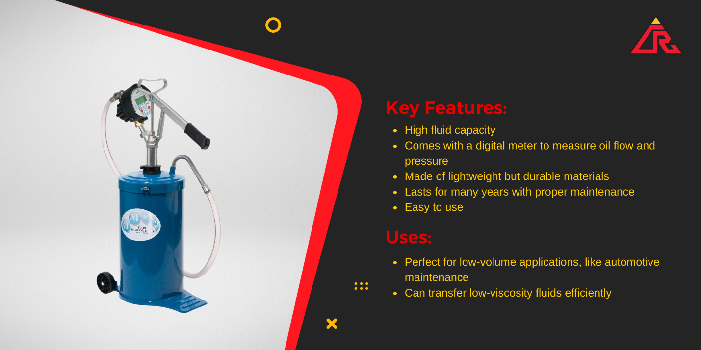 Manual Oil Pump from Compresstech