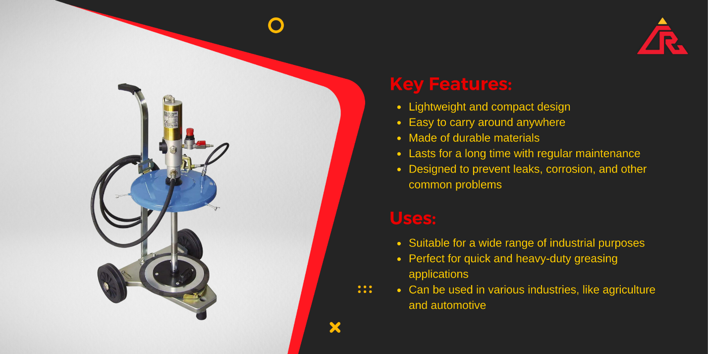 Pneumatic Grease Pump from Compresstech